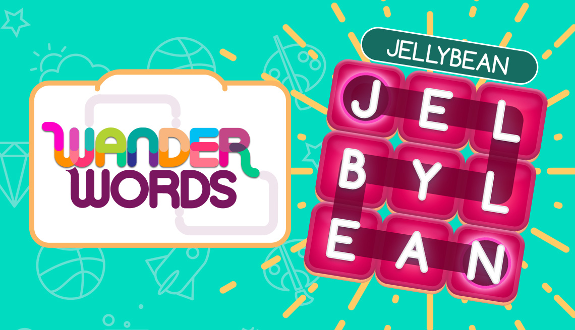 wander words promo game art